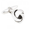 Sterling Silver Knot Cufflinks