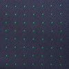 Navy & Green Micro Spot Silk Tie