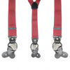 Wine Luxury Brace with Leather Straps