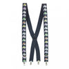 Navy Tractor Motif Braces