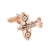 Spitfire Cufflinks - rose gold edition