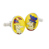 Punch & Judy Cufflinks