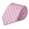 Pink Micro Paisley Woven Silk Tie