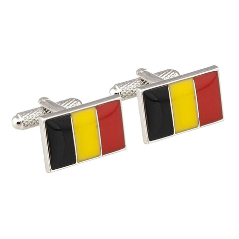 Belgium Flag Cufflinks