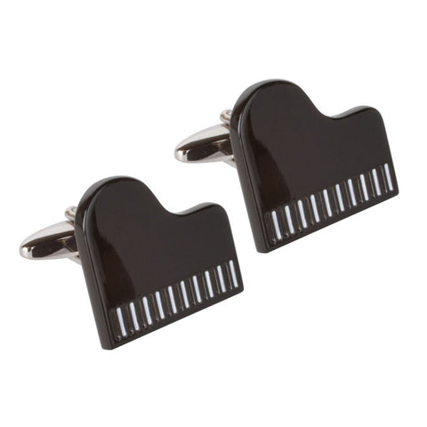 Black Grand Piano Cufflinks