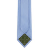 Blue Herringbone Silk Tie