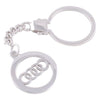 Sterling Silver Audi Keyring