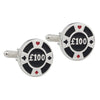 Poker Chip Cufflinks