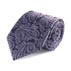 Purple Paisley Luxury Silk Tie