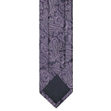 Purple Paisley Luxury Silk Tie