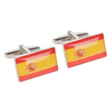 Spanish Flag Cufflinks