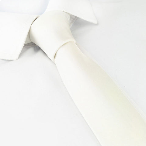 Skinny White Ties