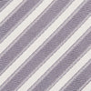 Grey & Silver Striped Woven Silk Tie