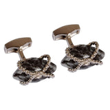 Zebra Stone Cufflinks