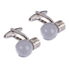 Clear Light Bulb Cufflinks