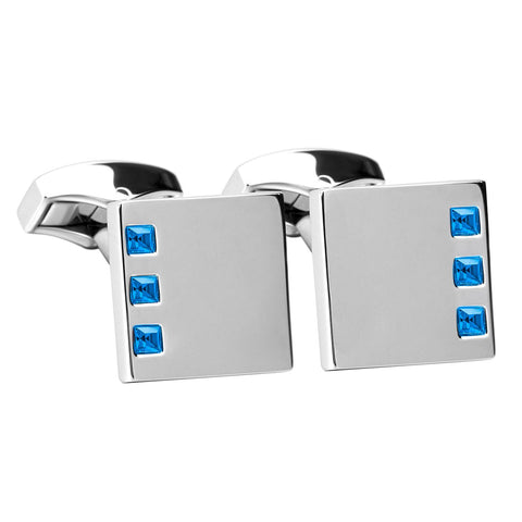 Swarovski Crystal Cufflinks