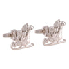 Santa's Sleigh Cufflinks