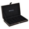 Jacob Jones Grey Cambridge Cufflink Box