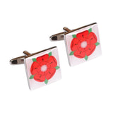 Lancashire Red Rose Cufflinks